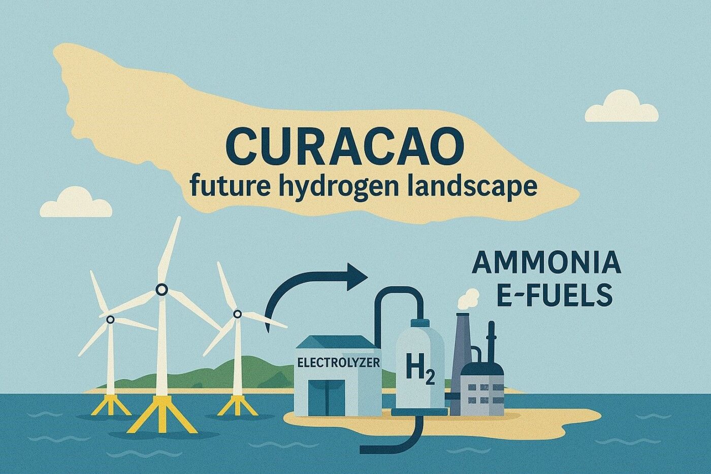 🌍 eFuelution, the Green Development Arm of Riverlake, Develops Blueprint for Hydrogen Hub in Curaçao